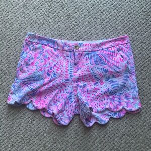 Lilly Pulitzer Scalloped Edge Shorts